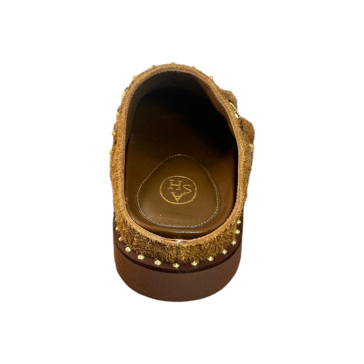 image-4-ash-sabot-clous-véritable-cuir-suédé-marron-sandales-grizzly-coco