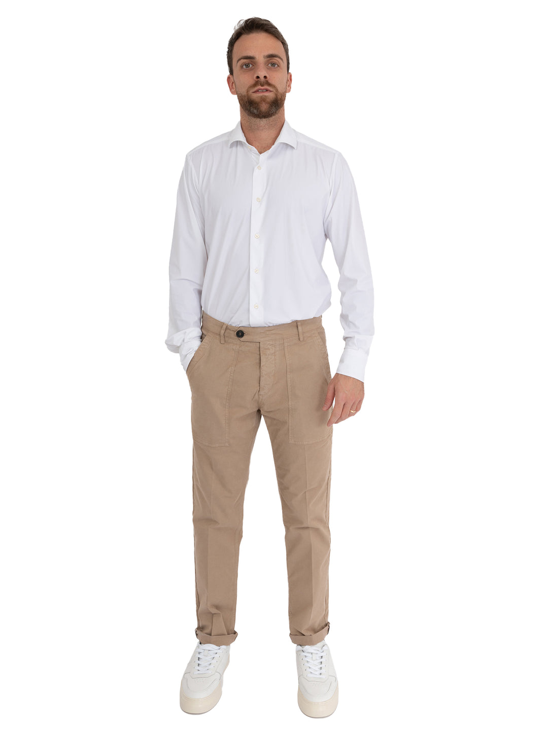 image-4-clark-pantalon-à-poches-épaulettes-beige-pantalons-wayne-t091-beige