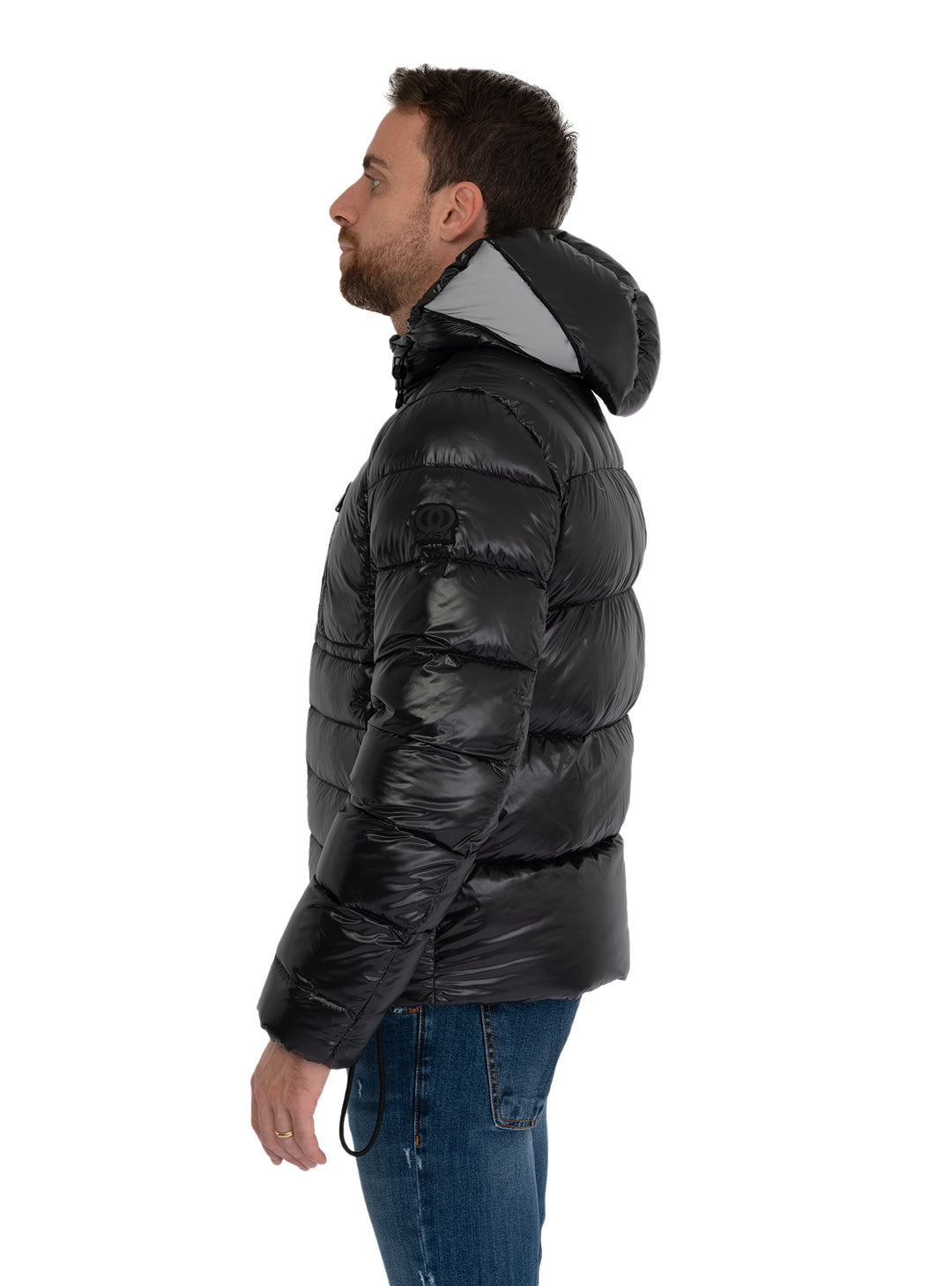 image-6-oosy-doudoune-à-capuche-noire-veste-sy74406-doudoune-skat-noire