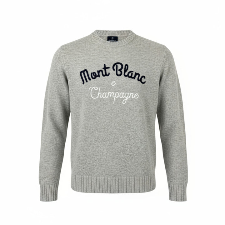 COLLIER BRODÉ MONT BLANC GRIS