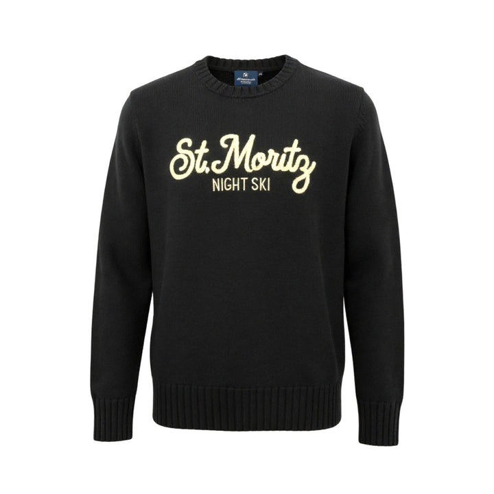 COLLIER BRODÉ ST.MORITS NOIR