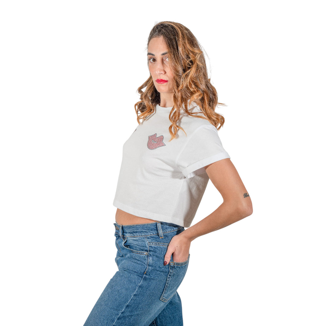 CROP ANIYE KISS BLANC