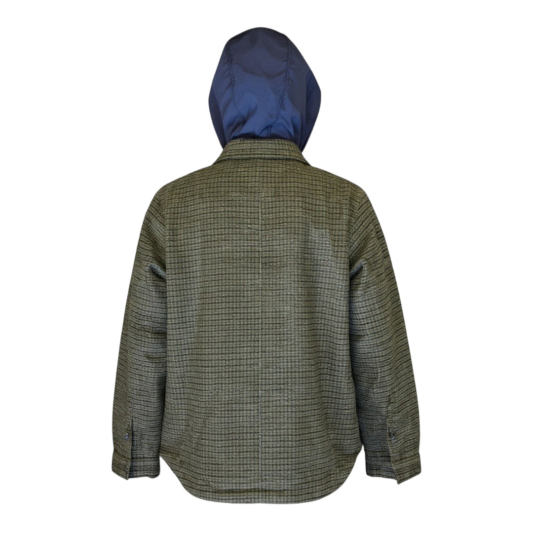 VESTE POUR HOMME AVEC CAPUCHE VERTE