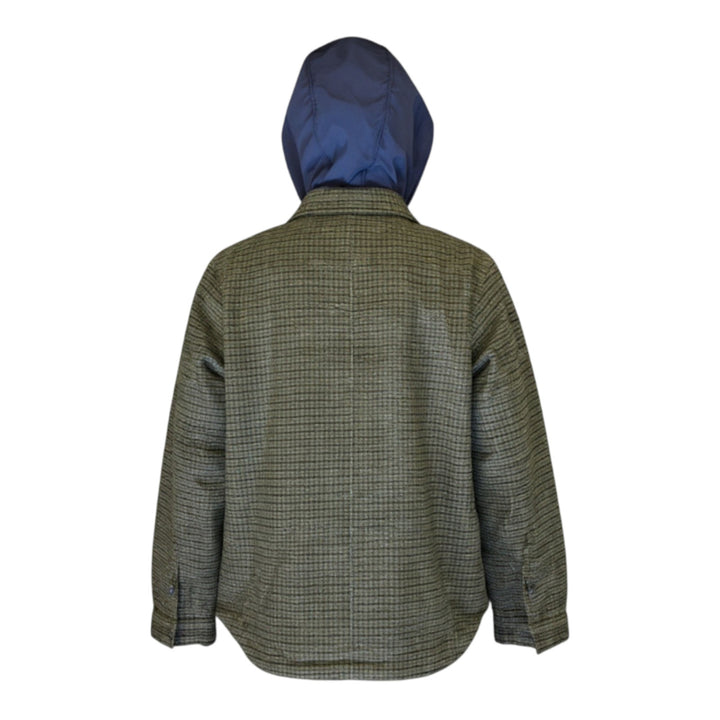 VESTE POUR HOMME AVEC CAPUCHE VERTE