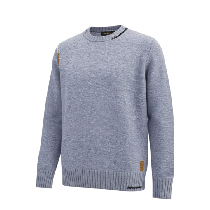 COLLERETTE EN LAINE BLEU CIEL