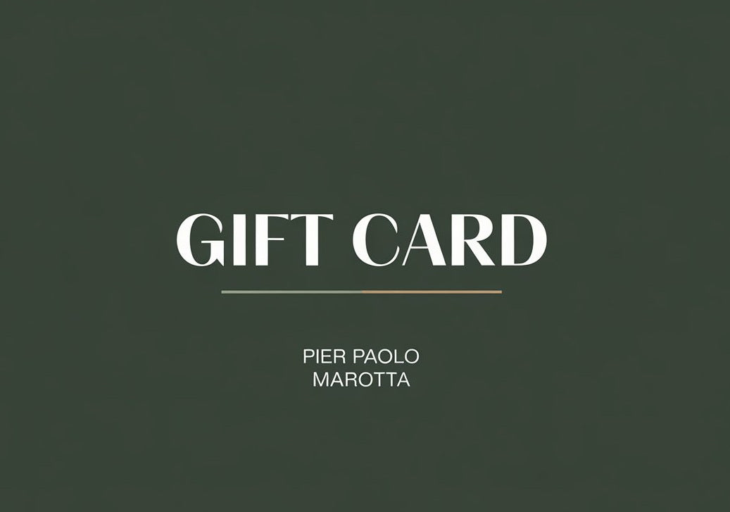 Carte cadeau - Pier Paolo Marotta