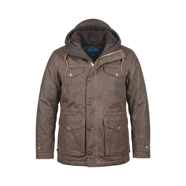 Manifattura Ceccarelli TEDDY LIDED WEEKENDER COAT DARK TAN Marrone - foto 1