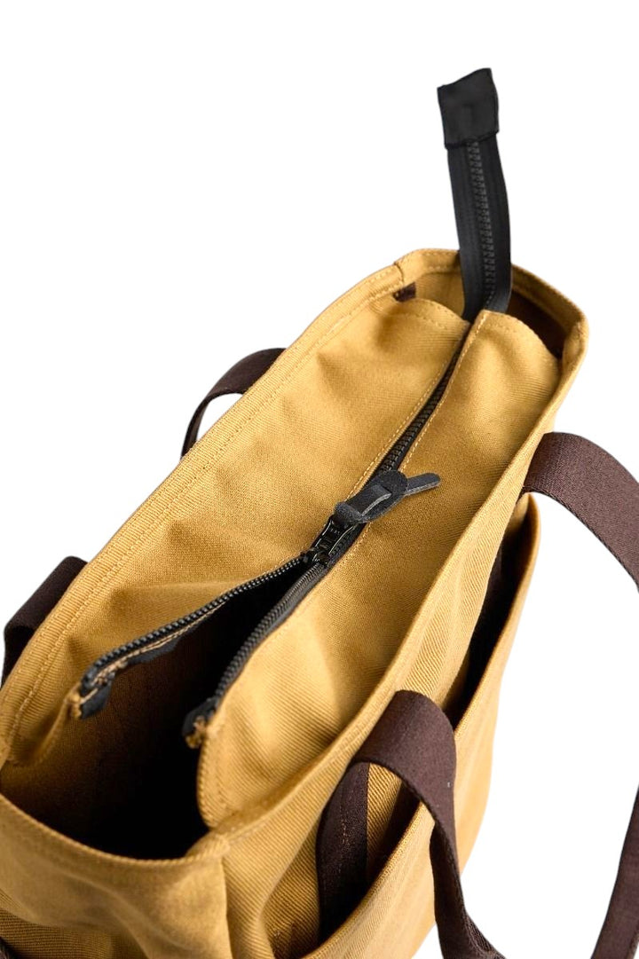 SAC CABAS BICOLORE SABLE/MARRON