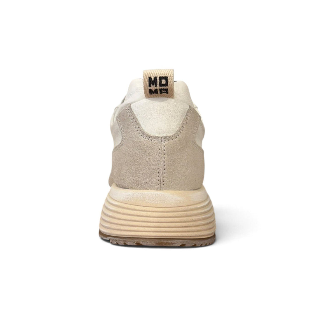 Sneakers Creft in vera pelle bianca Moma