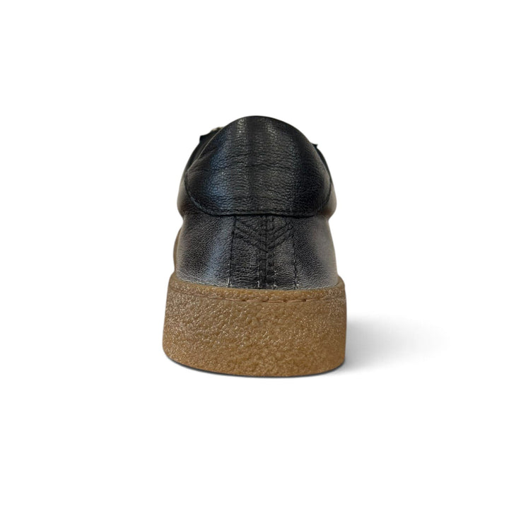 Kazan sneakers in vera pelle nero Moma