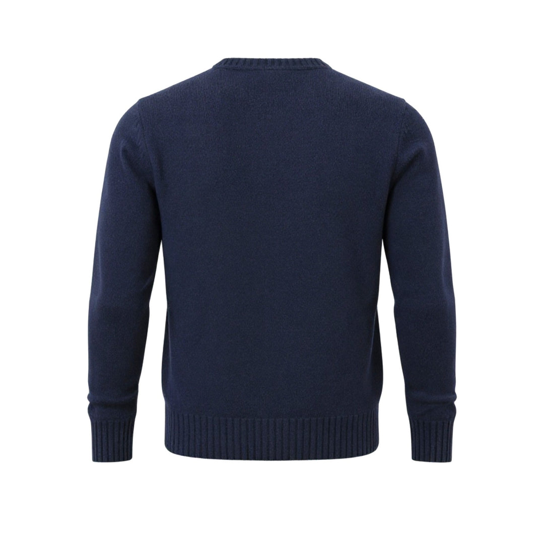 COLLIER BRODÉ BOMBARDINO BLEU