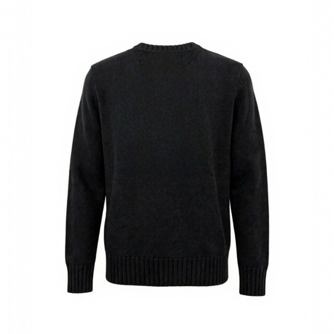 COLLIER BRODÉ ST.MORITS NOIR