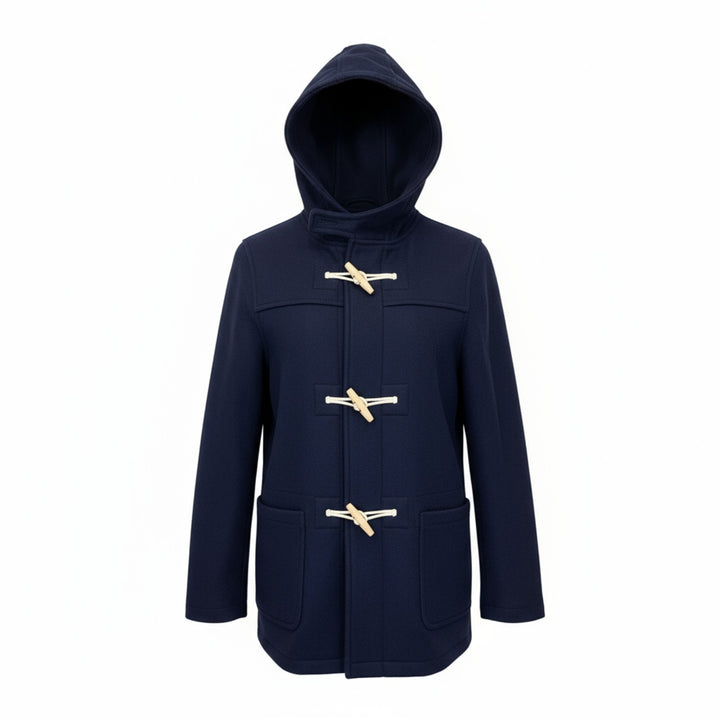 MANTEAU EN LAINE STIRLING BLEU