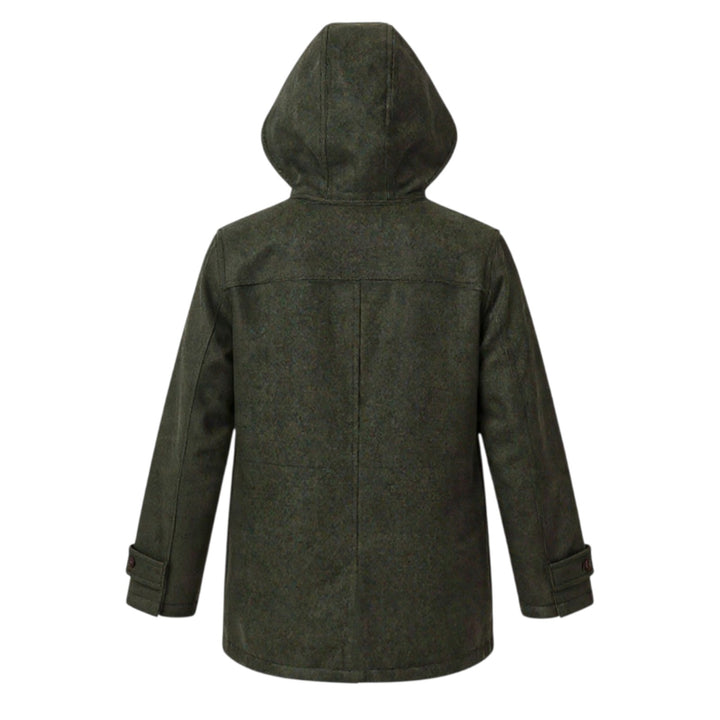 MANTEAU EN LAINE STIRLING VERT