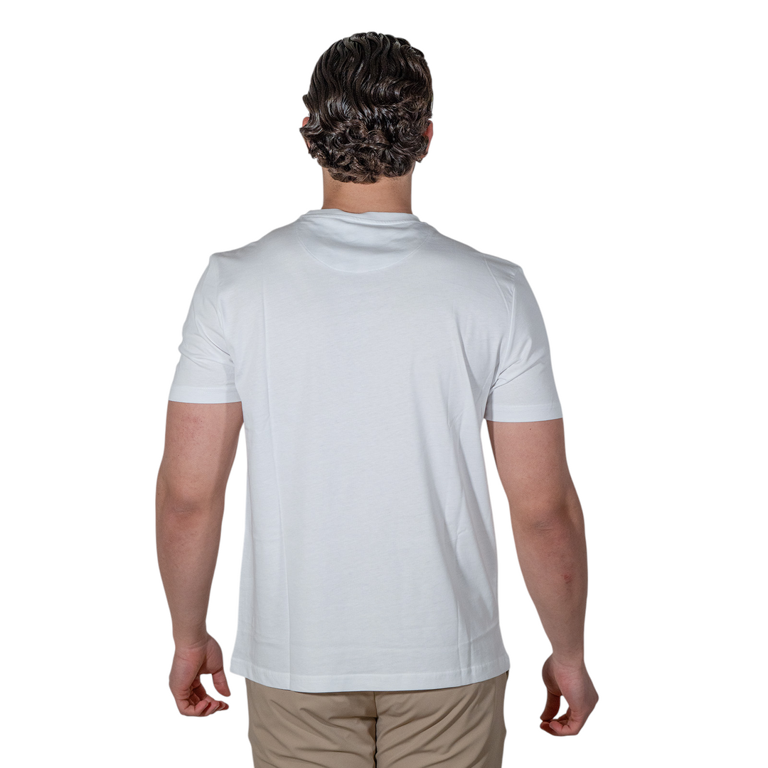 T-SHIRT IMPRIMÉ BOULETTES BLEUES