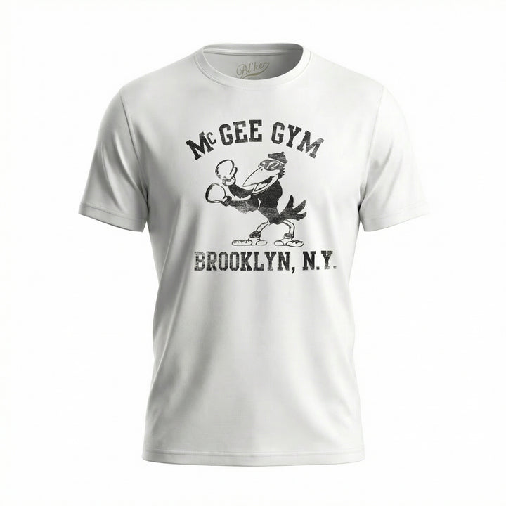 T-shirt à manches courtes avec motif Mc Gee Gym blanc