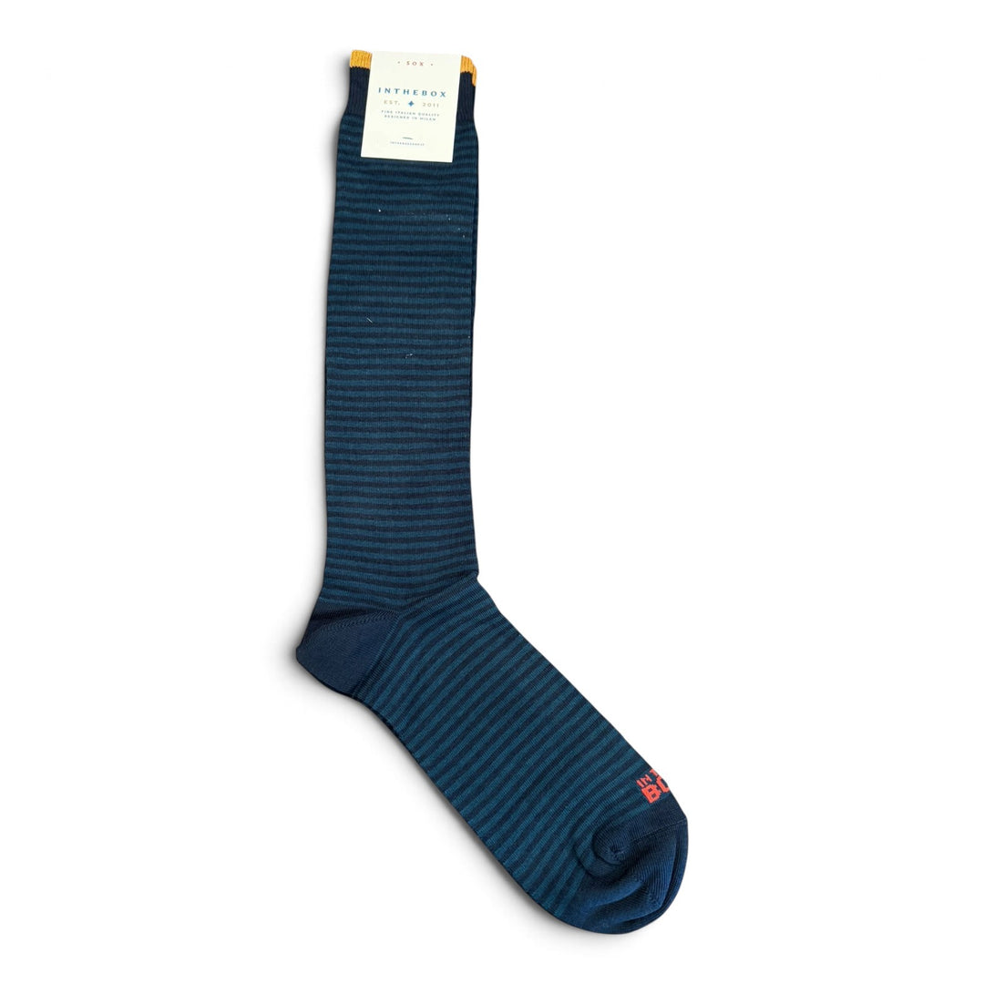 Calze Stripe Classic Blu/Ottanio
