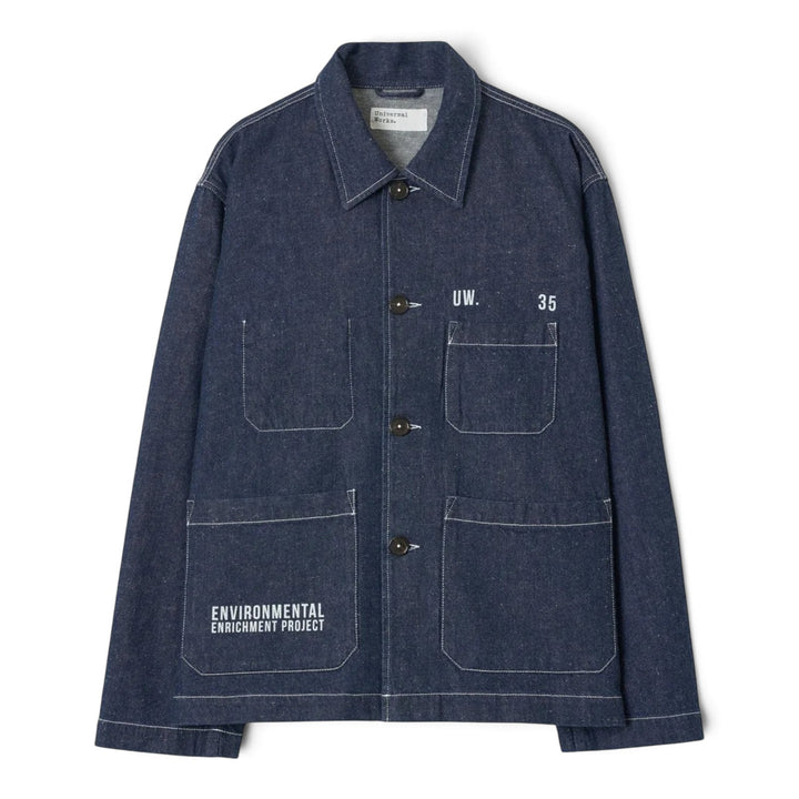 Ives Jacket Future Denim Indigo