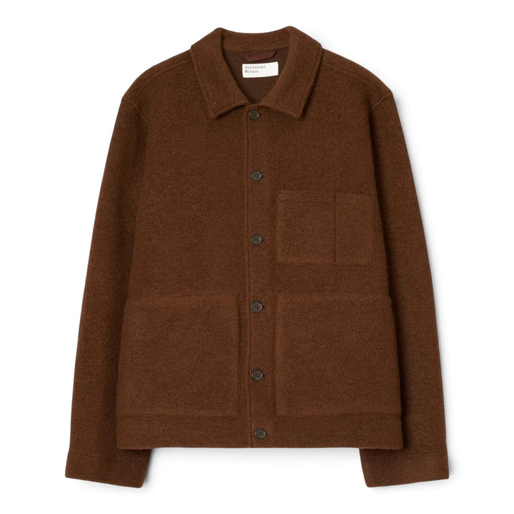 Uniform Jacket Wool Fleece Cacao