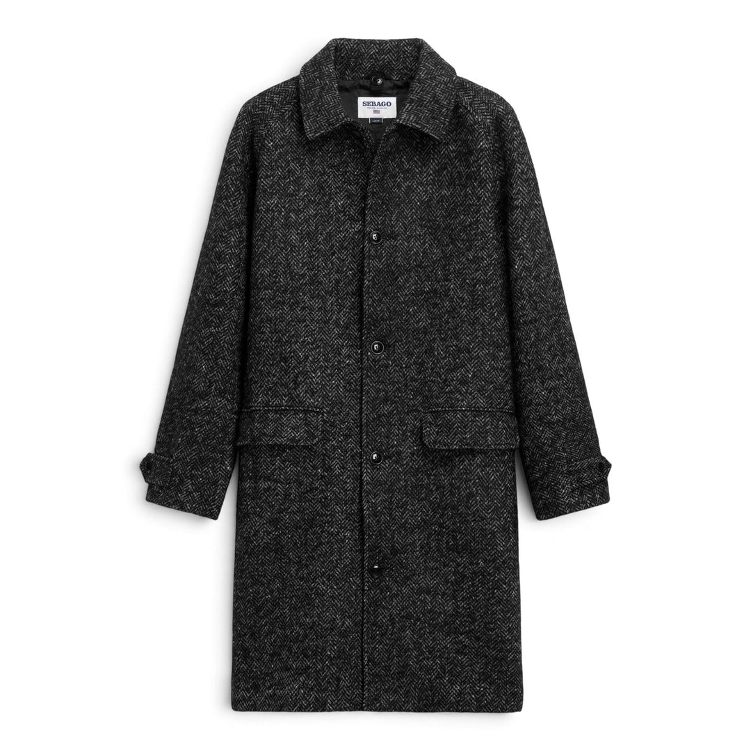 BINGHAM MOHAIR GREY-BLACK
