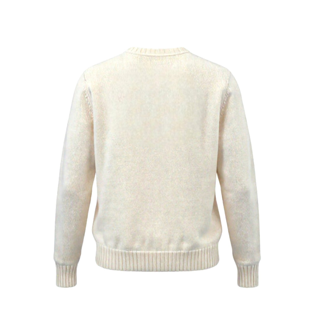 COLLIER BRODÉ COURMAYEUR CRÈME