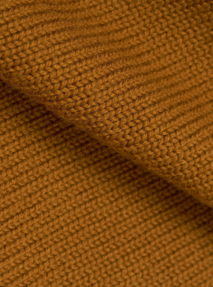Universal Works Curtis Sweater Shetland Wild Gold Giallo - foto 4