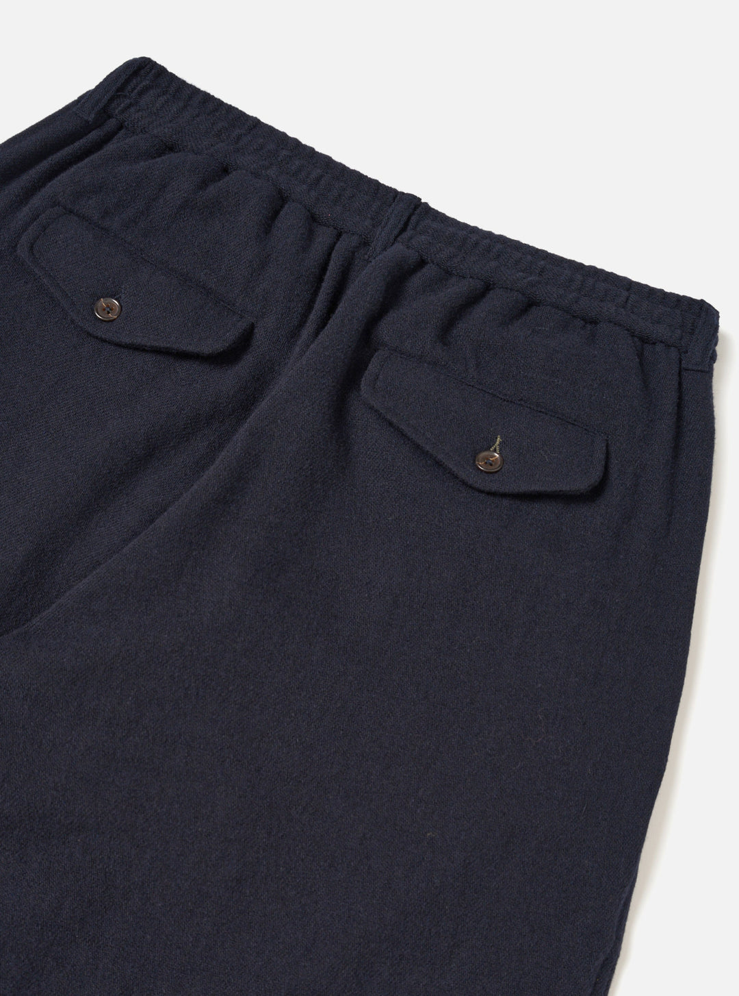 Universal Works Lindberg Pant Robin Wool Mix Dark Navy Blu - foto 7