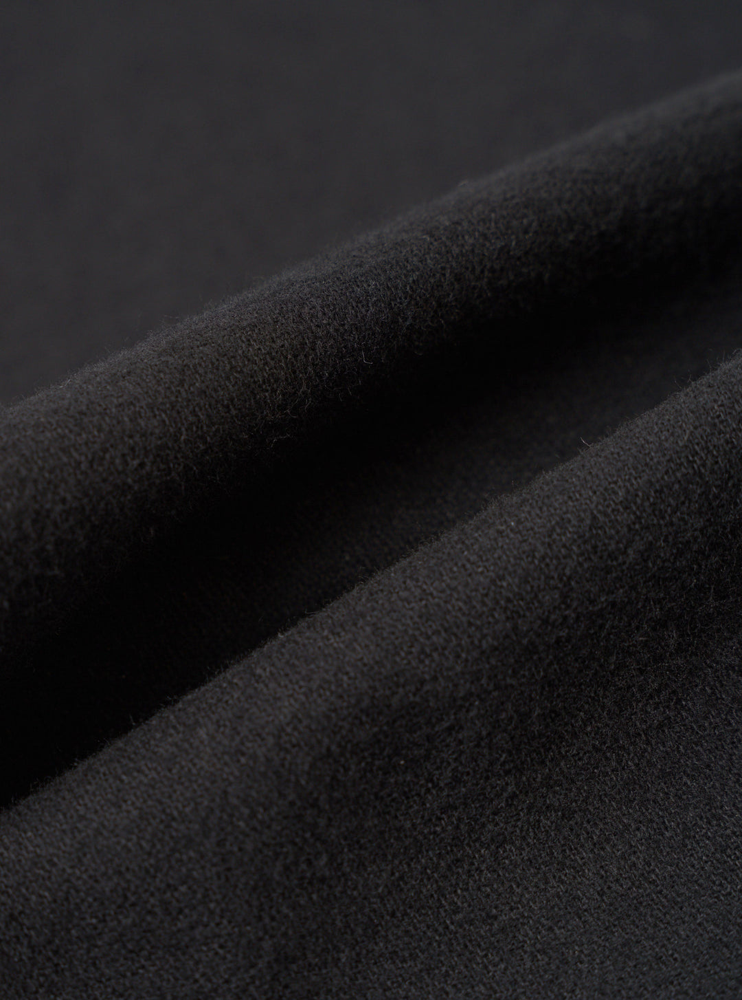 Universal Works Pleated Track Pant Brushed Moleskin Black Nero - foto 4