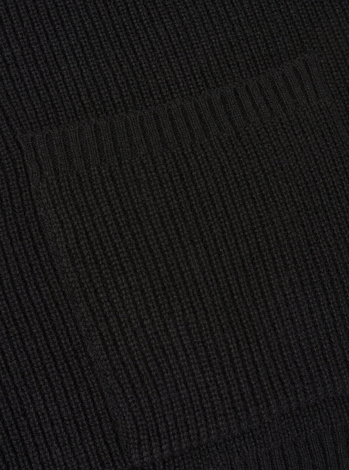 Universal Works Zip Cardigan Eco Wool Black Nero - foto 7