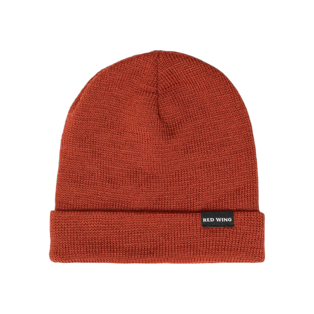 SHANIKO BONNET EN MAILLE DE LAINE ROUGE