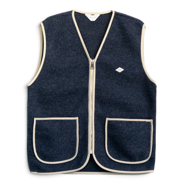 Gilet Rail Zip Bleu Aviation