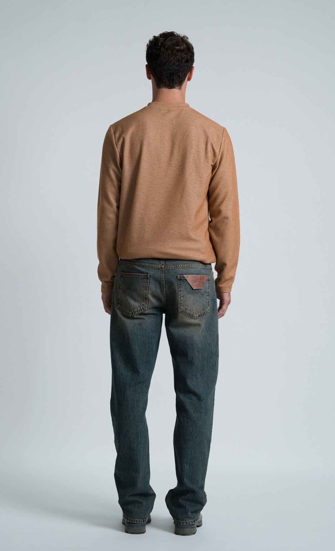 Wooden Jeans Dallas Deep Dirty Blu - foto 5