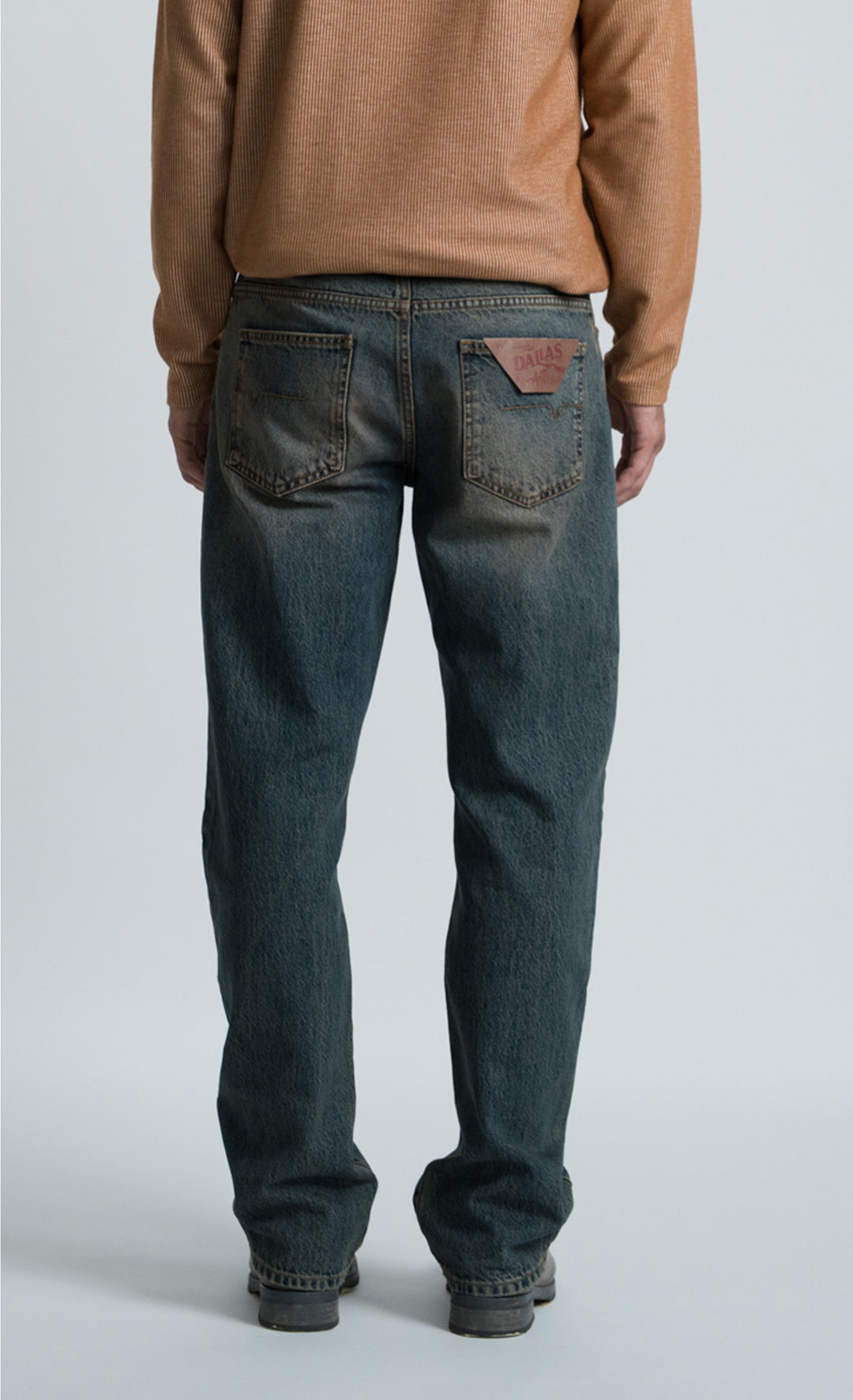 Wooden Jeans Dallas Deep Dirty Blu - foto 9